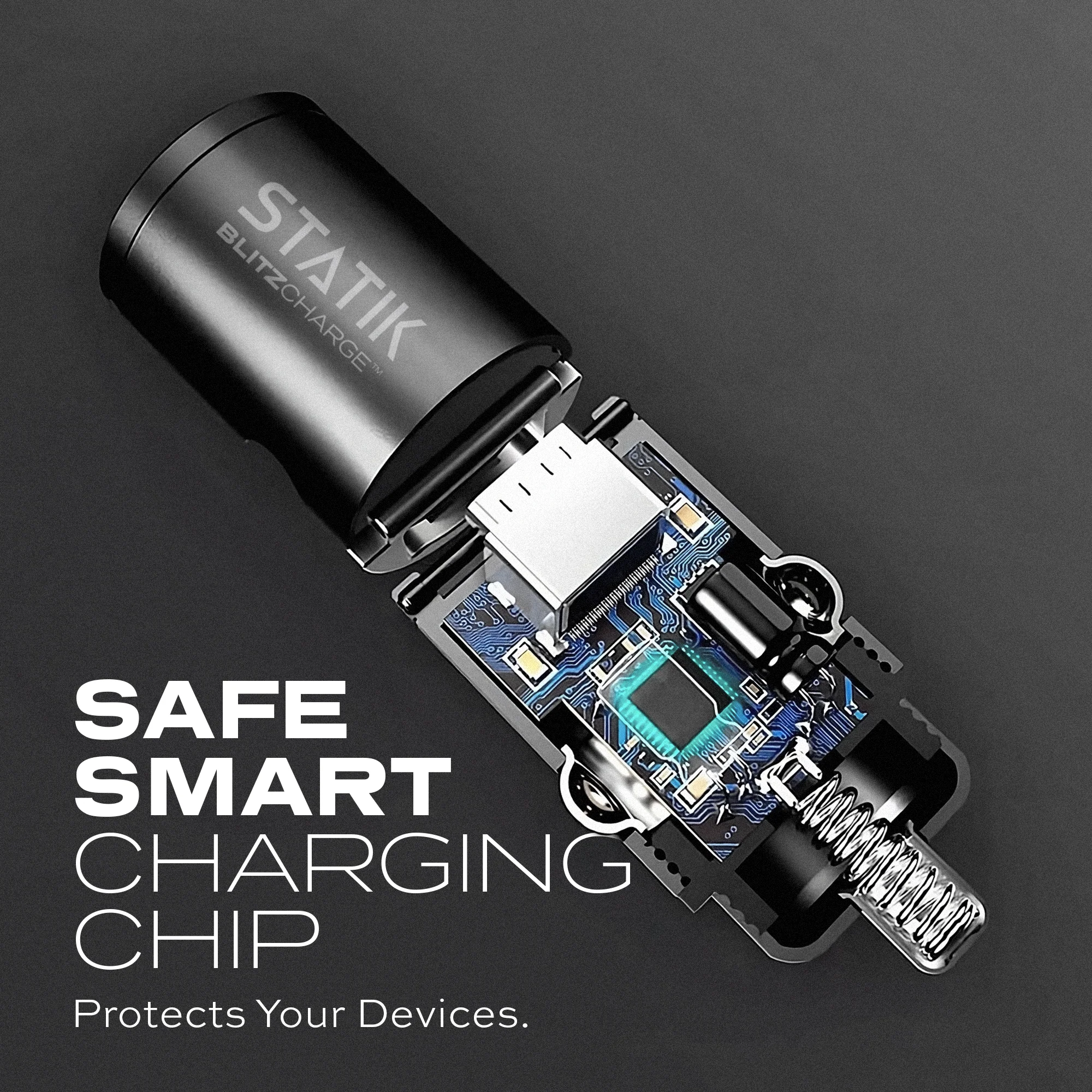 BlitzCharge™ 45W | Dual Car Charger - Image 5