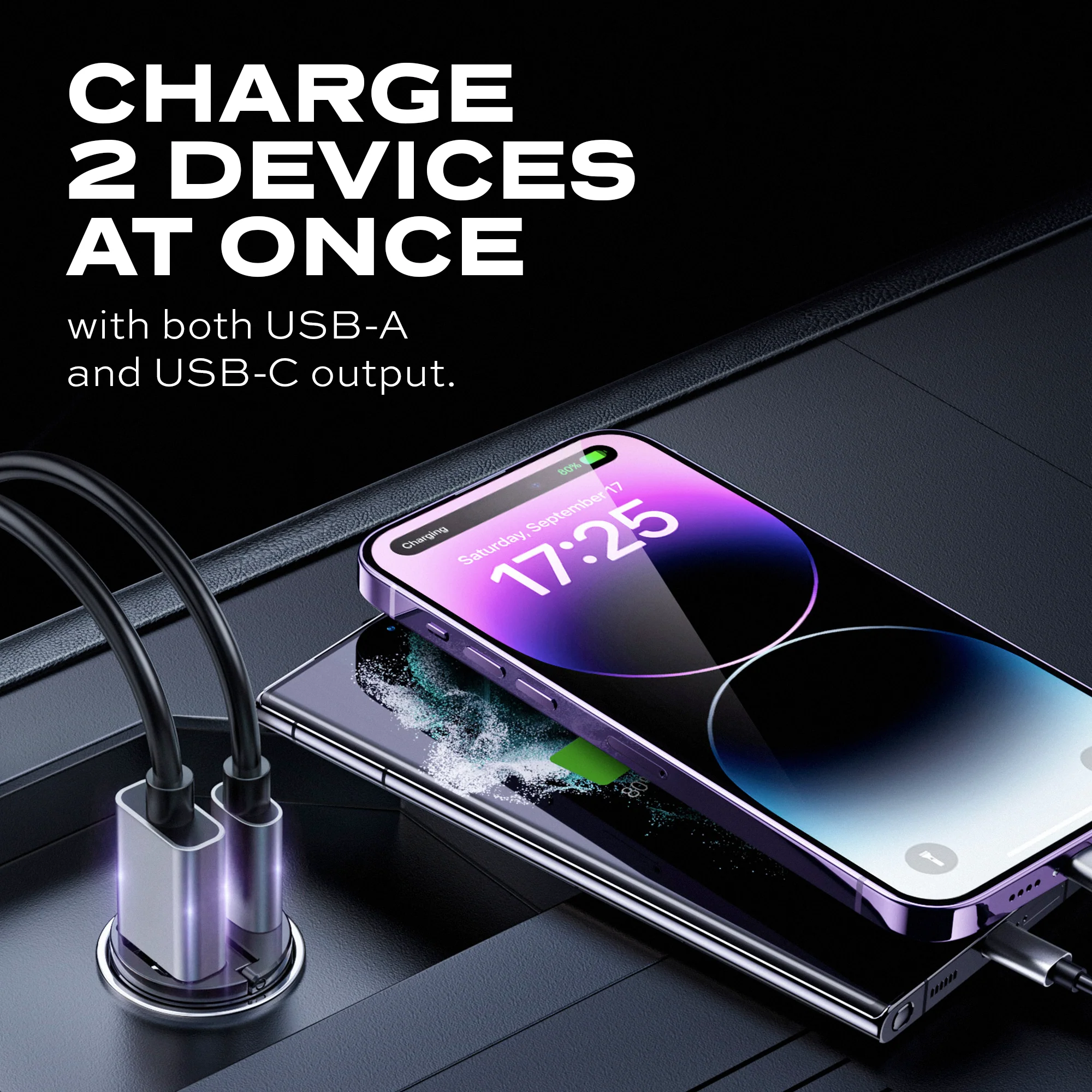 BlitzCharge™ 45W | Dual Car Charger - Image 6