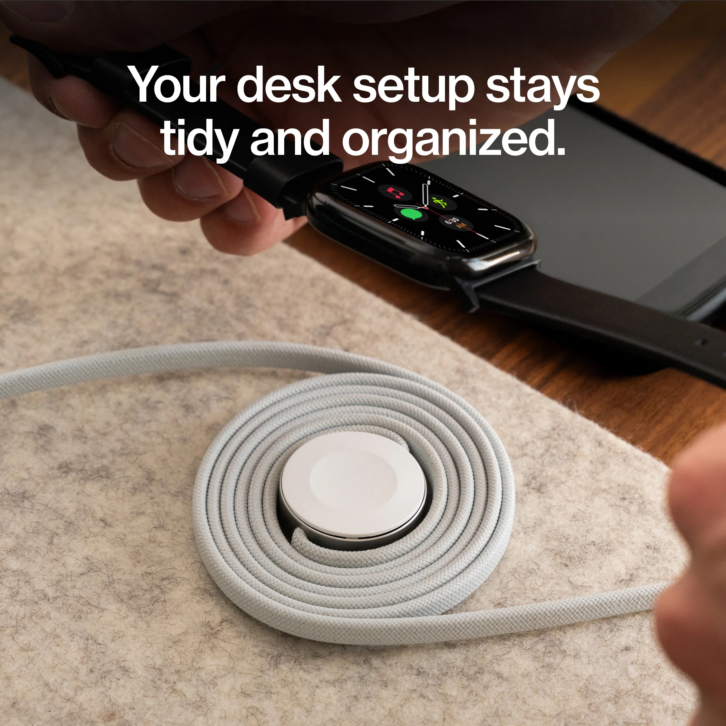 MagStack® Duo | 2-in-1 Wireless Apple Watch Charger & USB-C Cable - Image 9