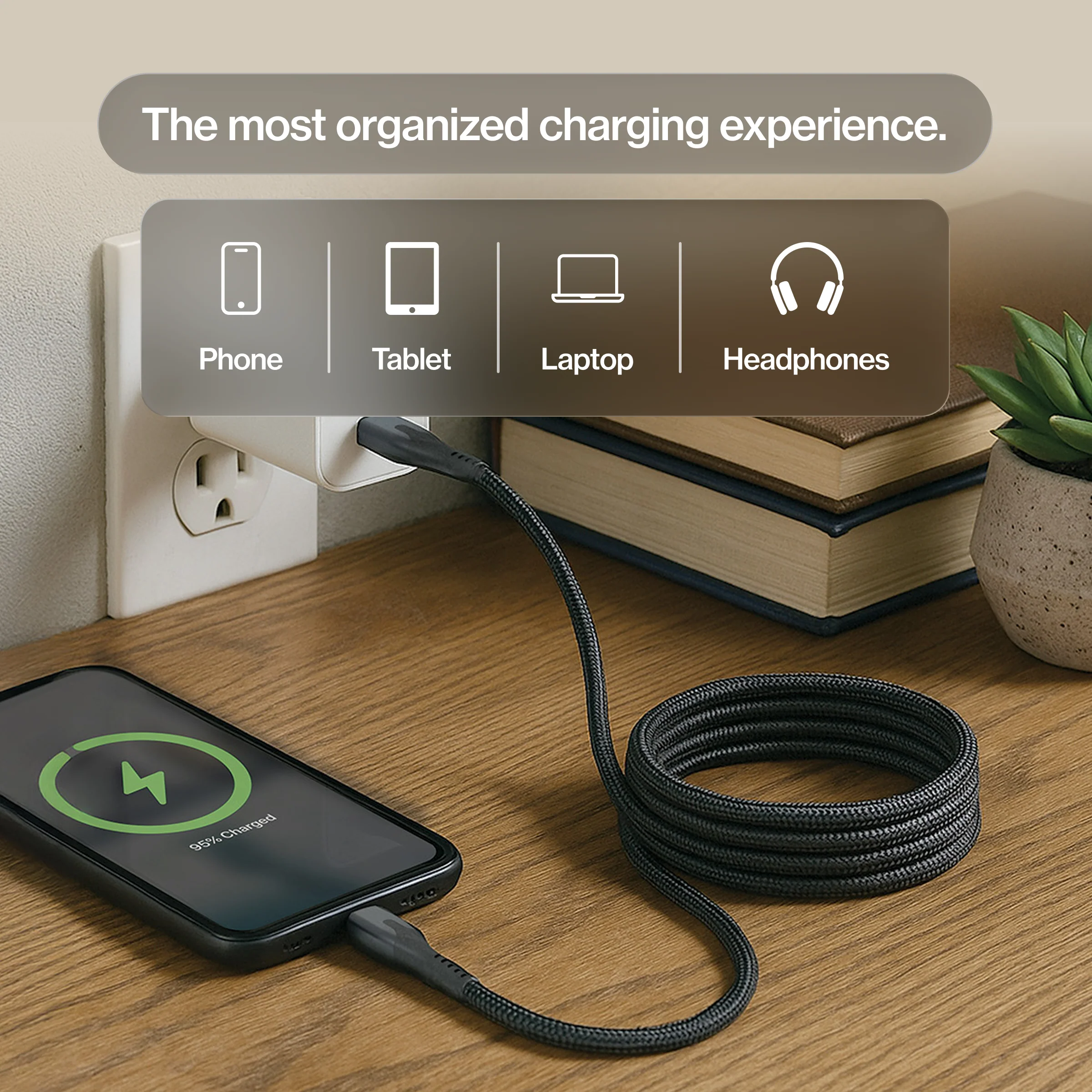 MagStack® Pro | Fast Charge & Data Cable | Tangle-Free Magnetic Nylon - Image 20