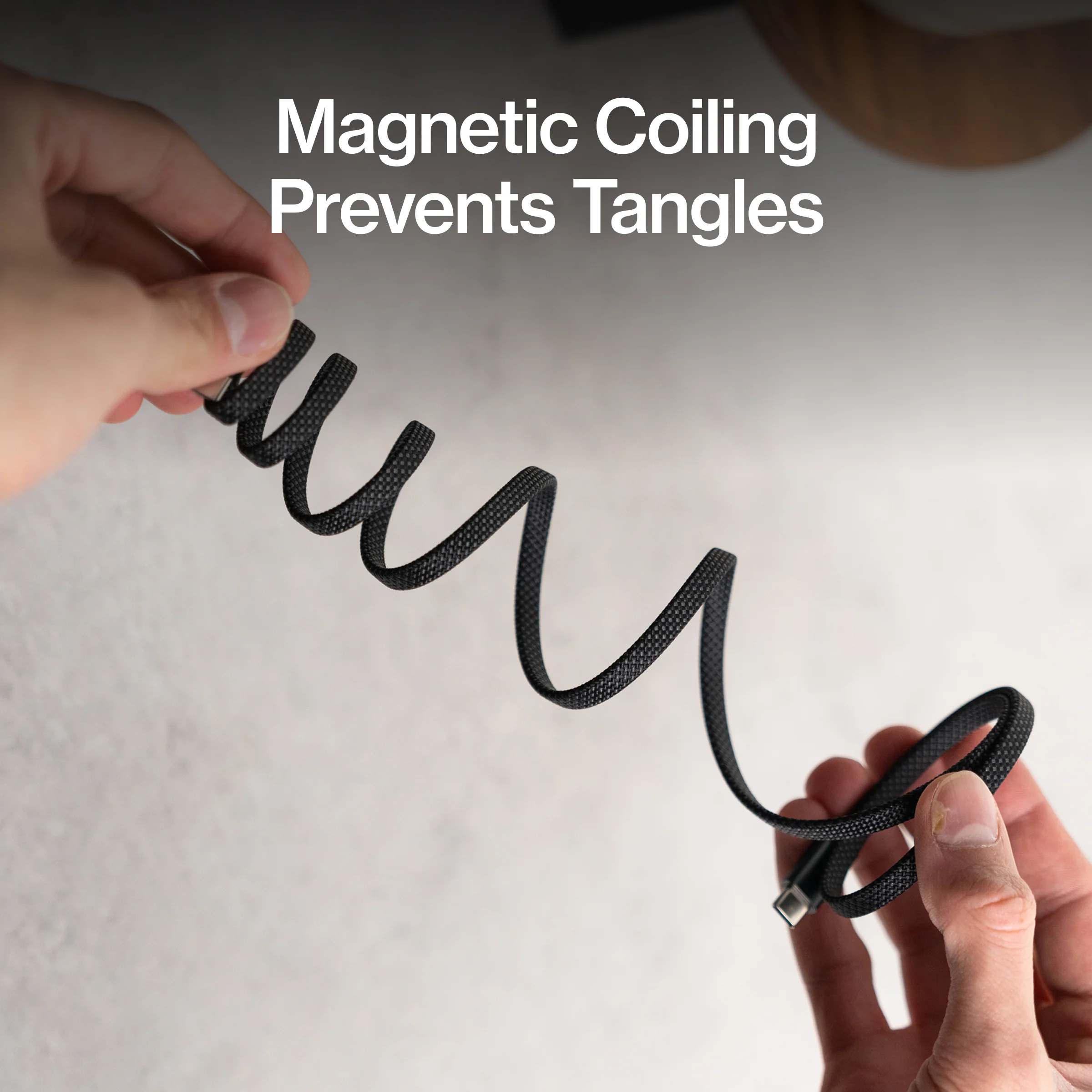 MagStack® Slim | Tangle-Free Magnetic Nylon | Charge & Data Cable - Image 10