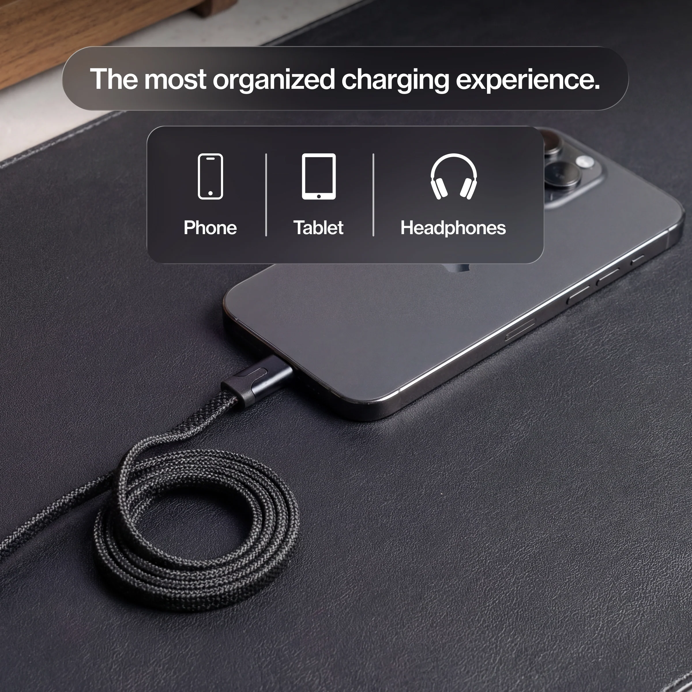 MagStack® Slim | Tangle-Free Magnetic Nylon | Charge & Data Cable - Image 6