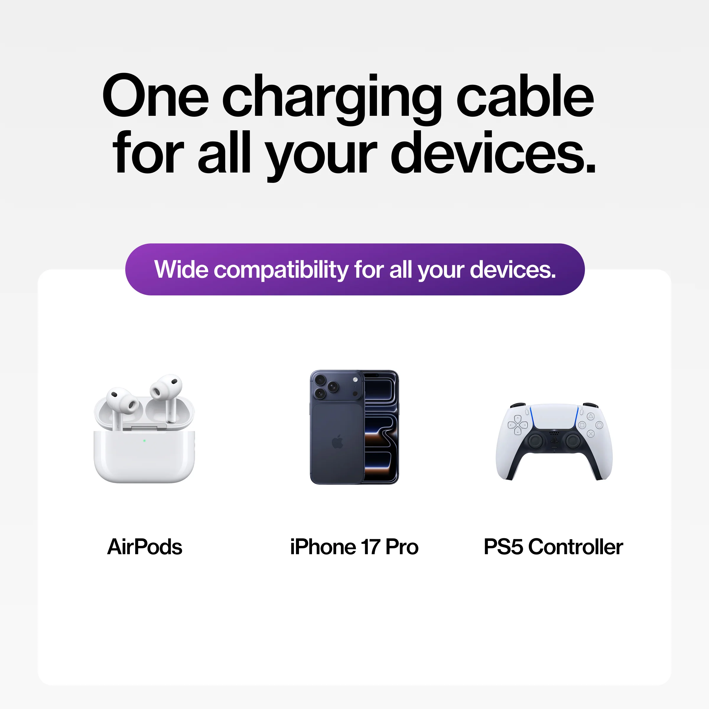 MagStack® Slim Pro | Tangle-Free Magnetic Nylon | Fast Charging Data Cable - Image 9