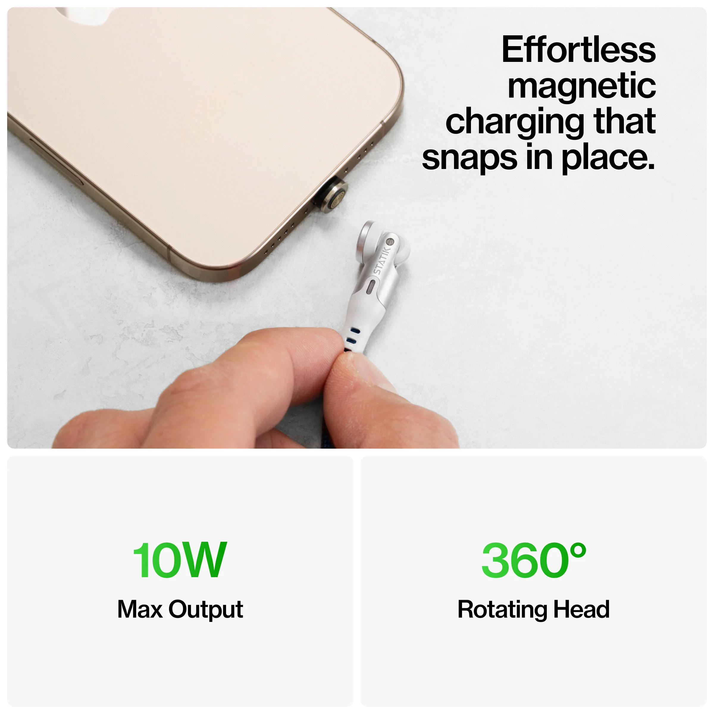 Statik® 360 | Universal Magnetic Charge Cable - Image 25