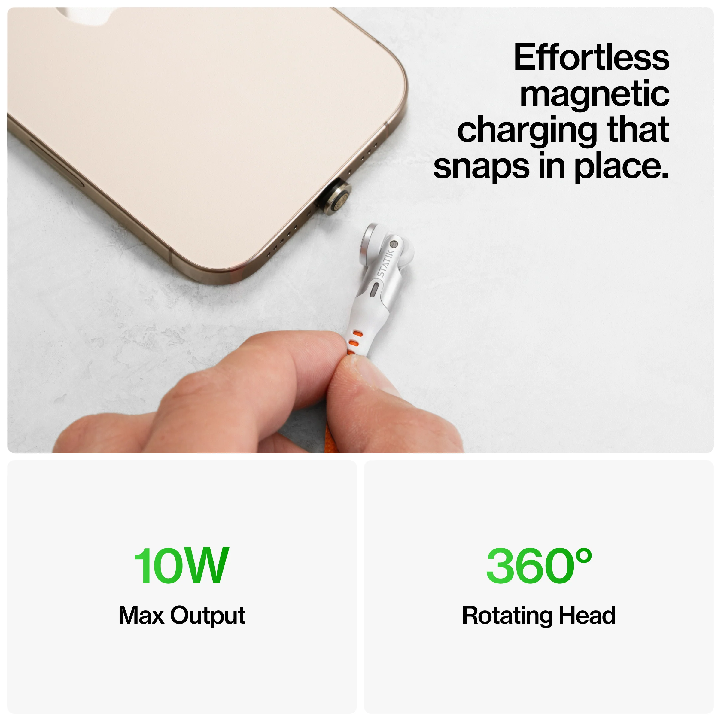 Statik® 360 | Universal Magnetic Charge Cable - Image 5