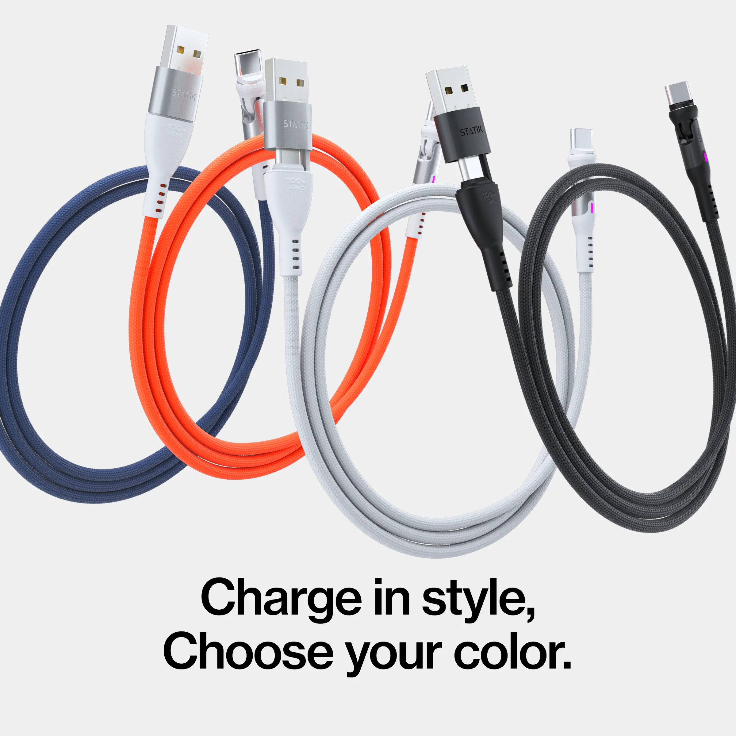 Statik® 360 Pro | 100W Universal Charge & Data Cable - Image 11
