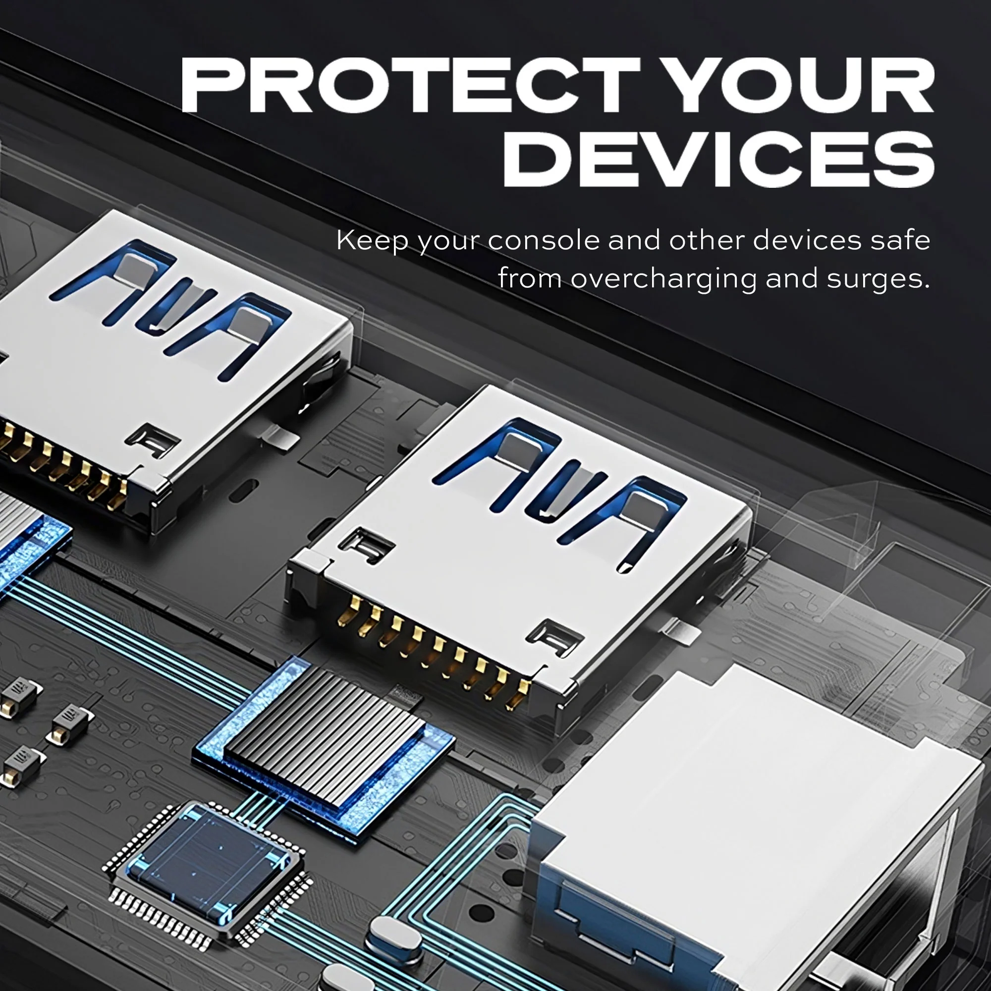 UltraHub™ 61 | Docking Station | 6 Ports | 1GBPS, 4KHDMI, USB-C - Image 7